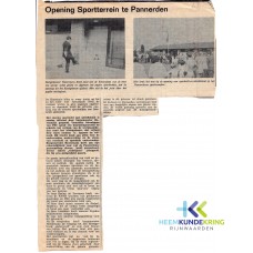 Pannerden 13-09- 1968 Gelderlander Opening Sportterrein